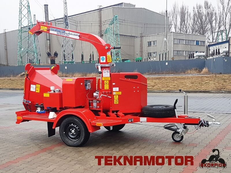 nieuw Teknamotor Skorpion 120 S houtversnipperaar