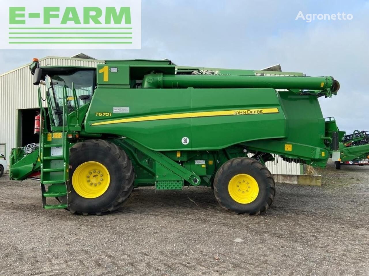 John Deere t670 my20 maaidorser