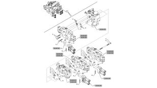 87555868 motorklep voor New Holland T6090 T6070  wielen trekker