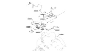 47584632 voetremventiel voor New Holland T6090  wielen trekker