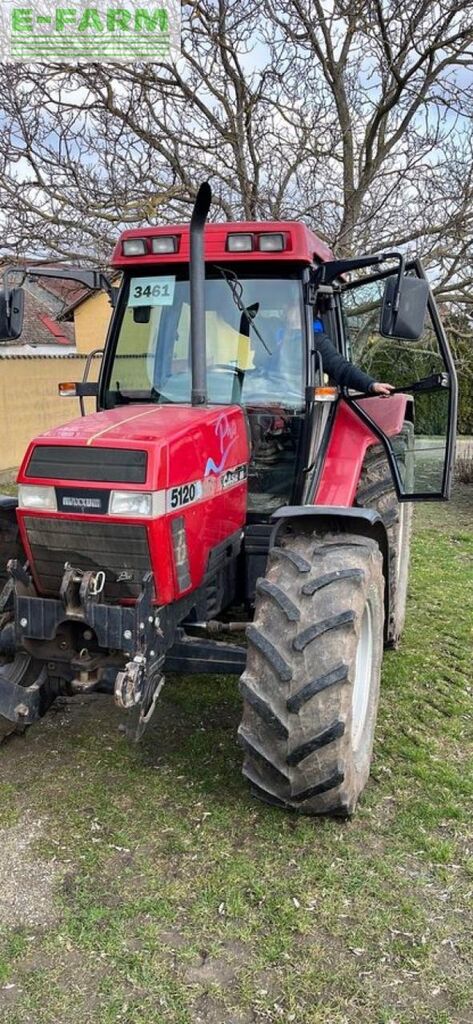 Case IH maxxum 5120 a plus wielen trekker