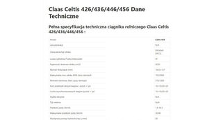 Claas Celtis 456  wielen trekker voor onderdelen